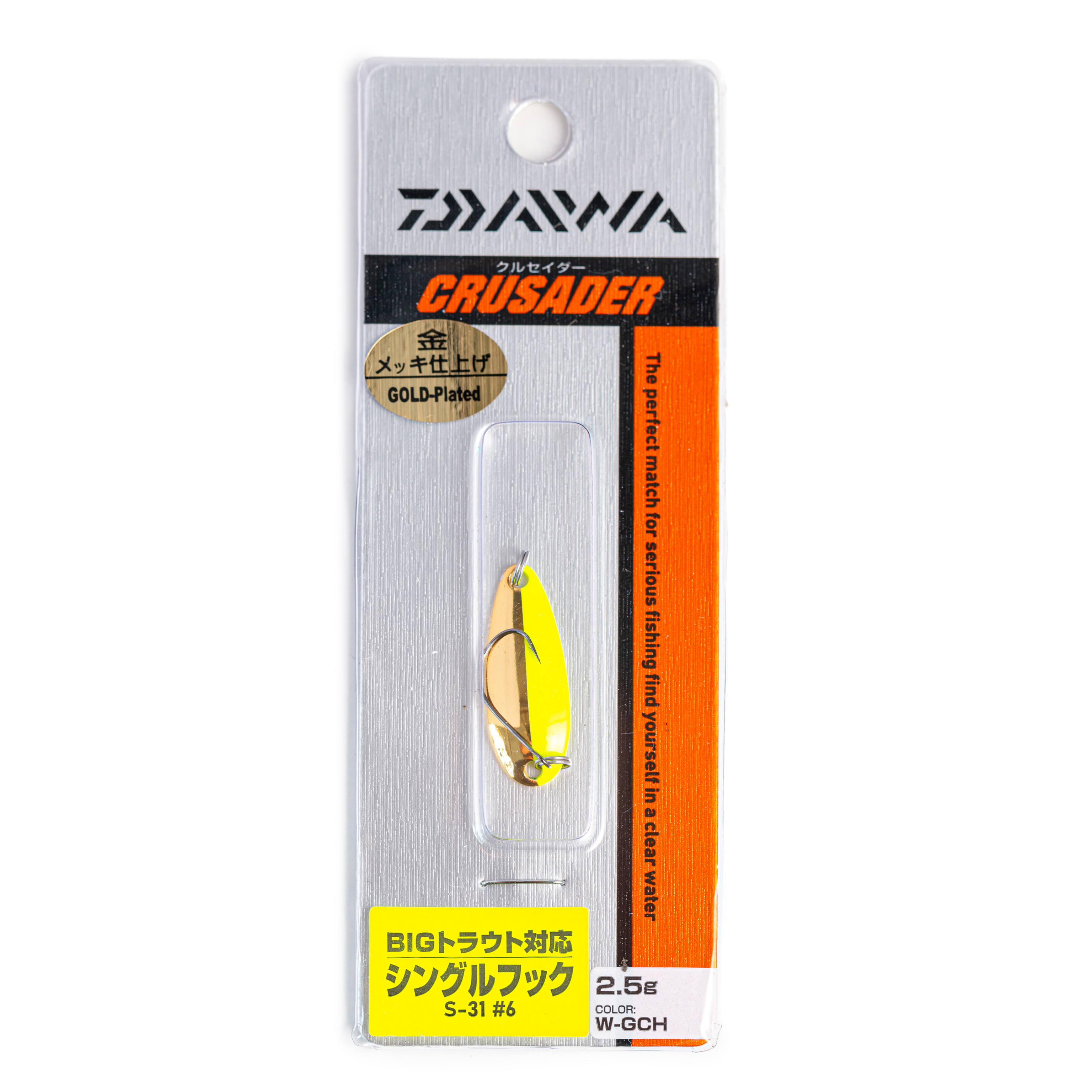 Блесна колеблющаяся Daiwa CRUSADER W-GCH (2.5S)