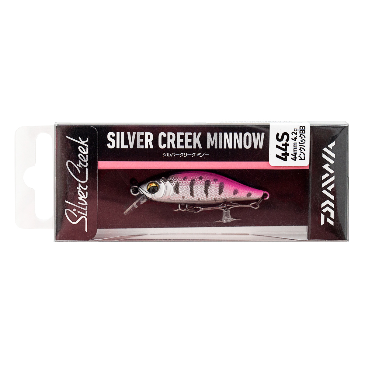 Воблер Daiwa Silver Creek Minnow PINK BACK BB (44S)
