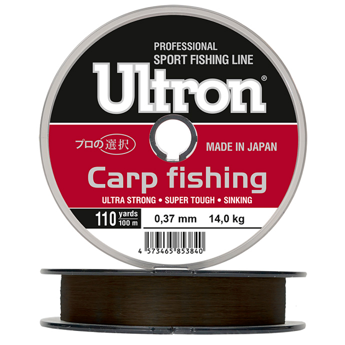 ULTRON Carp Fishing, коричневая