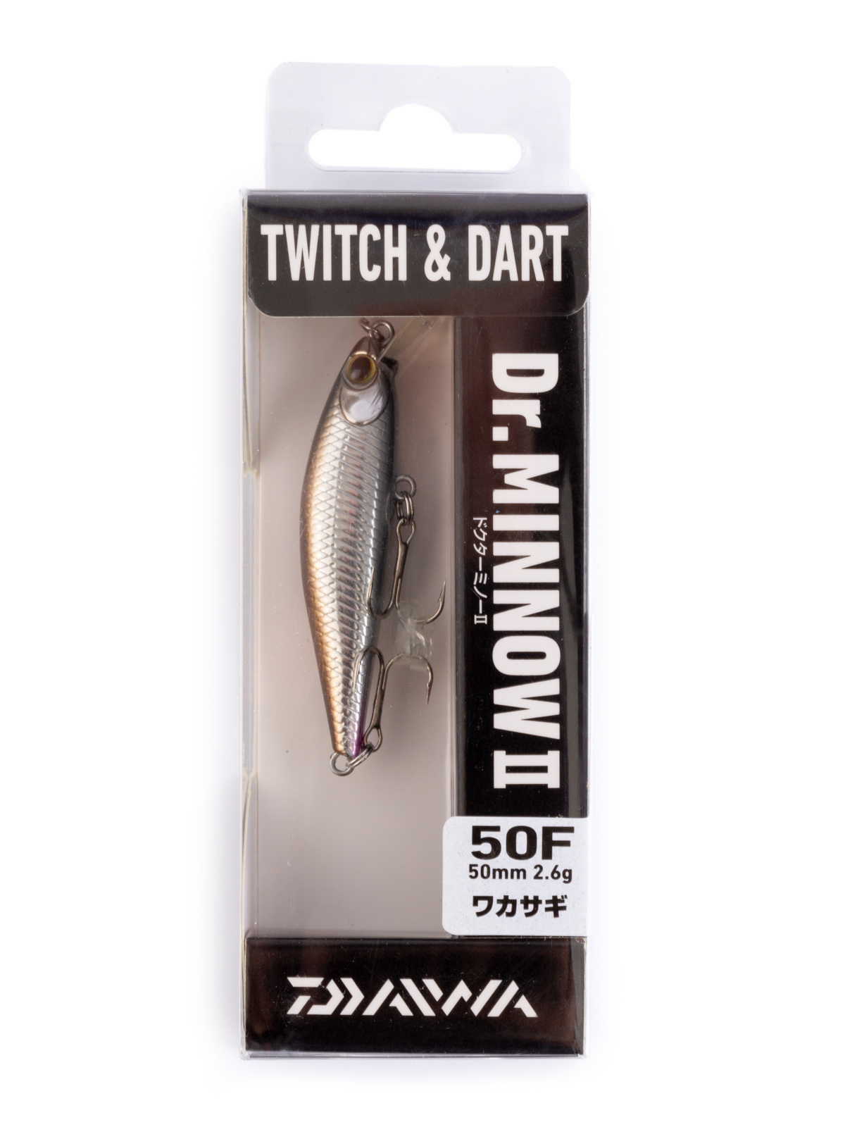 Воблер Daiwa Dr. MINNOW 2 WAKASAGI (50FS)