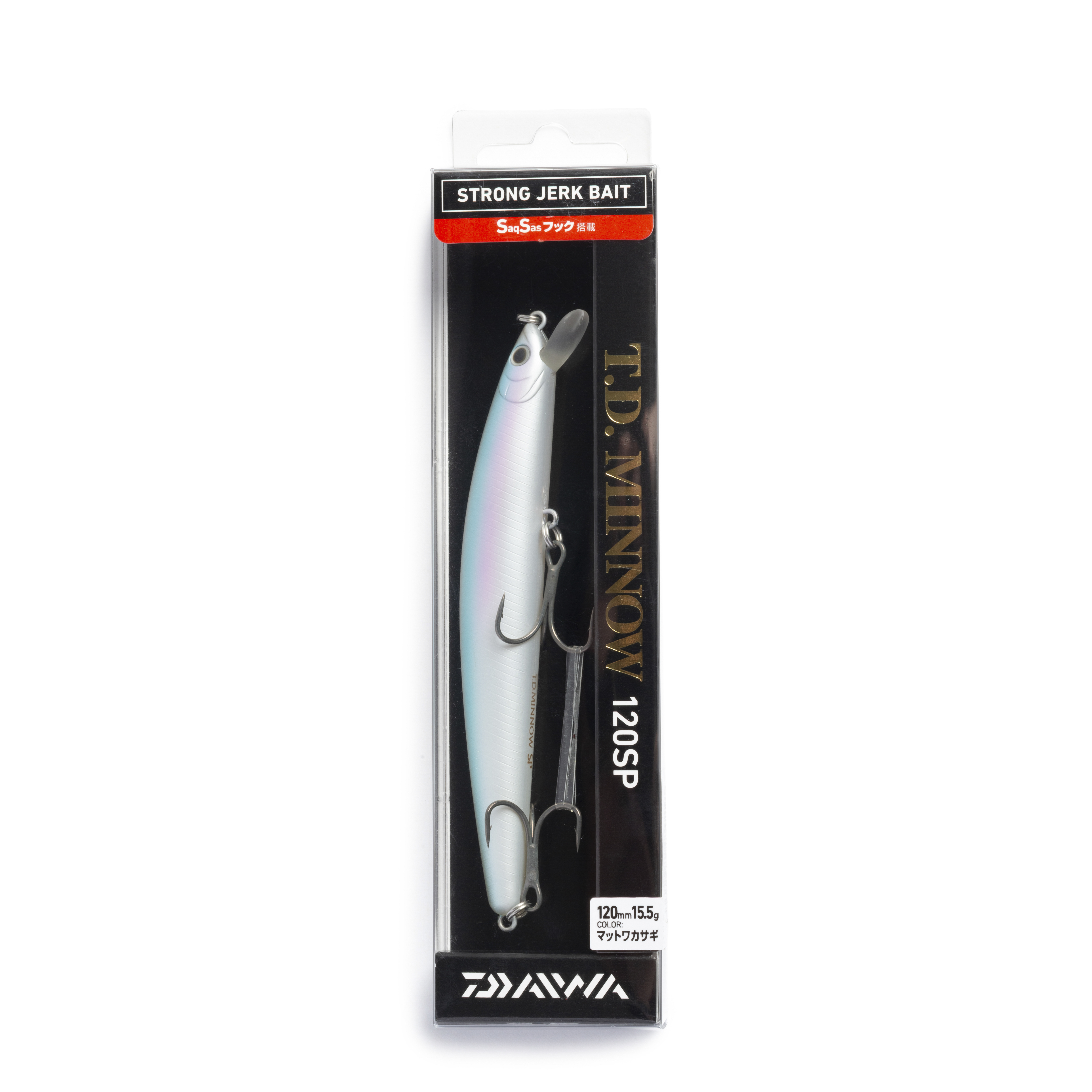 Воблер Daiwa TD Minnow Fishycat Matt Wakasagi (120SP)