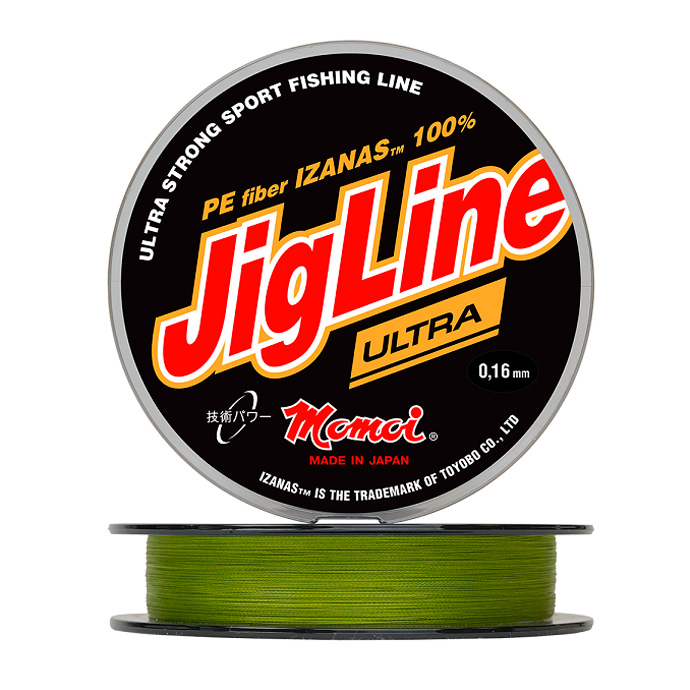 Шнур плетеный JigLine Ultra PE, хаки