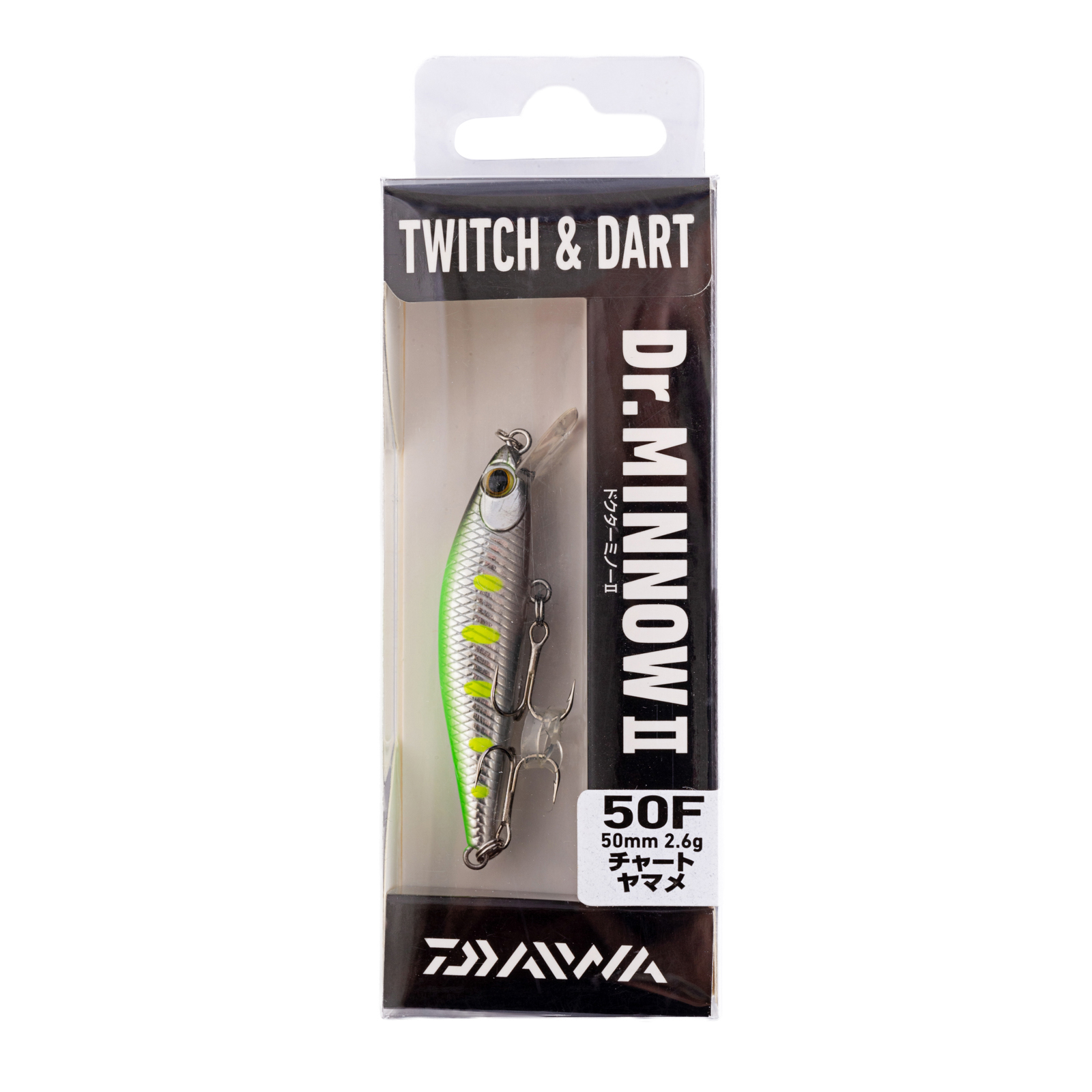 Воблер Daiwa Dr. MINNOW 2 CHART YAMAME (50F)