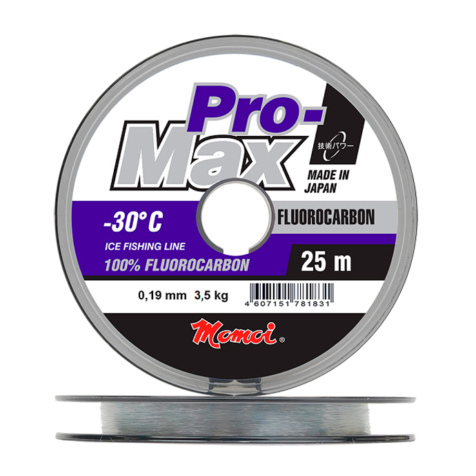 Momoi Pro-Max Fluorocarbon, 25 м, прозрачная