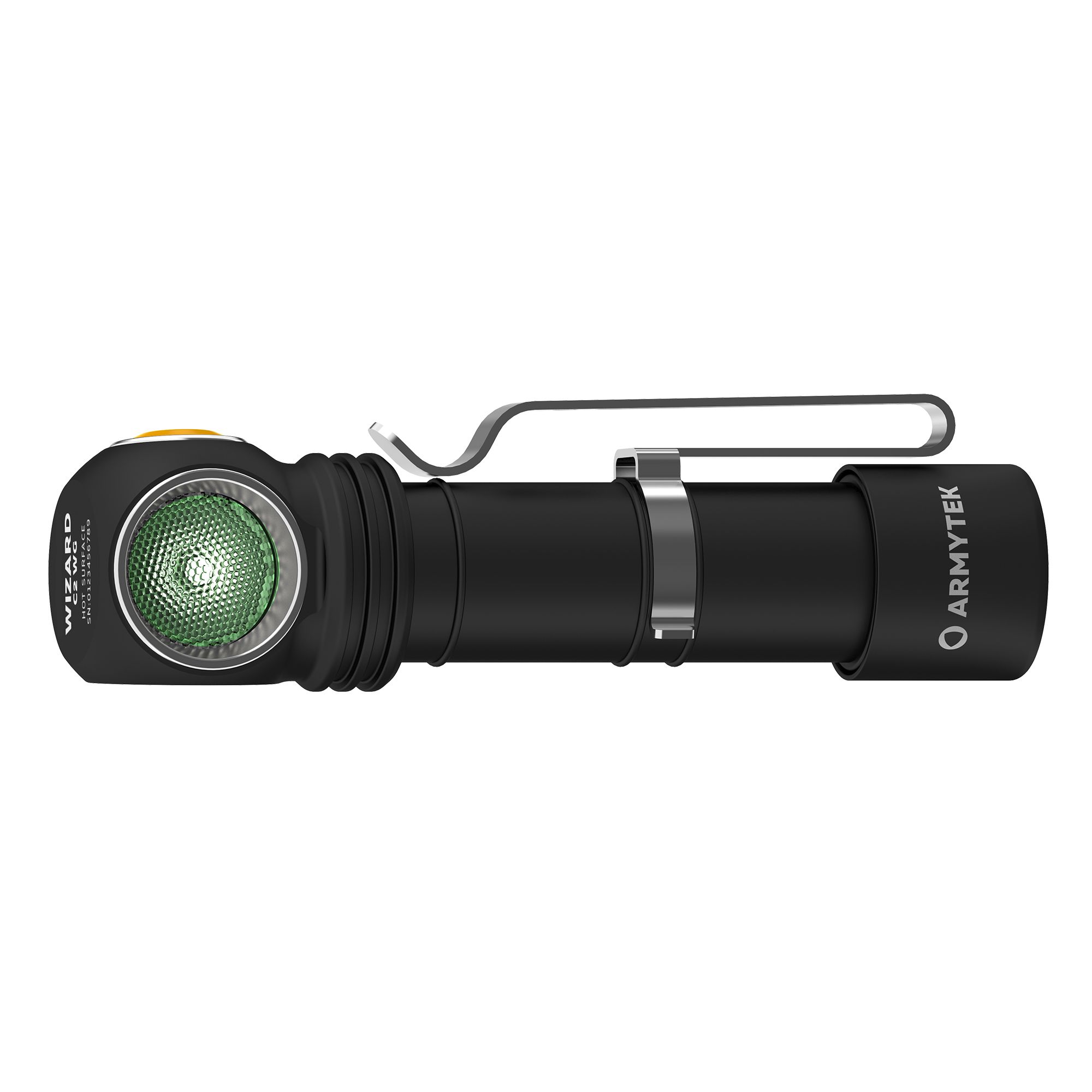 Фонарь Armytek Wizard C2 WG Magnet USB (тёплый/зелёный)