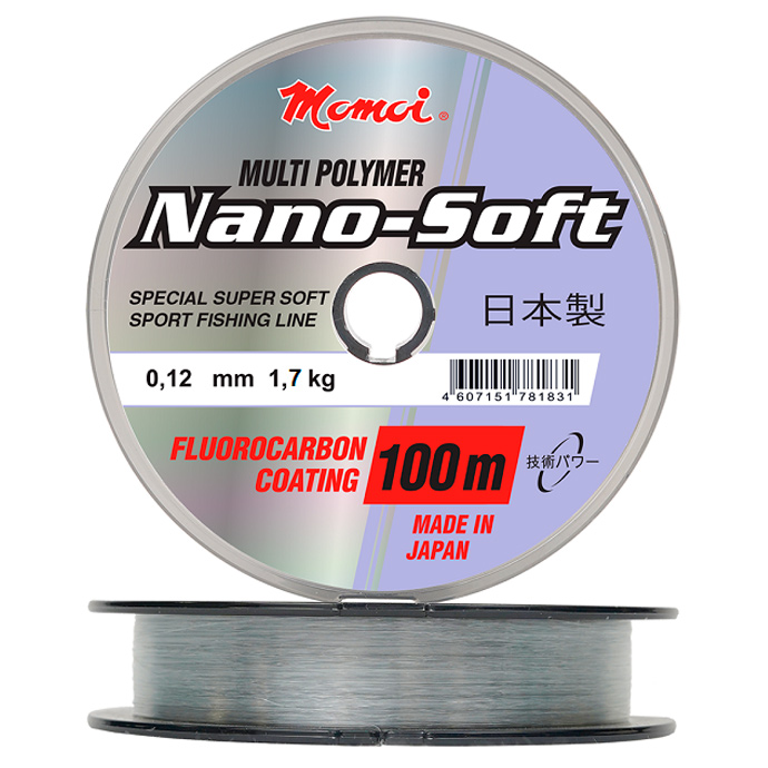 Momoi Hameleon Nano-Soft, 100 м, прозрачная 