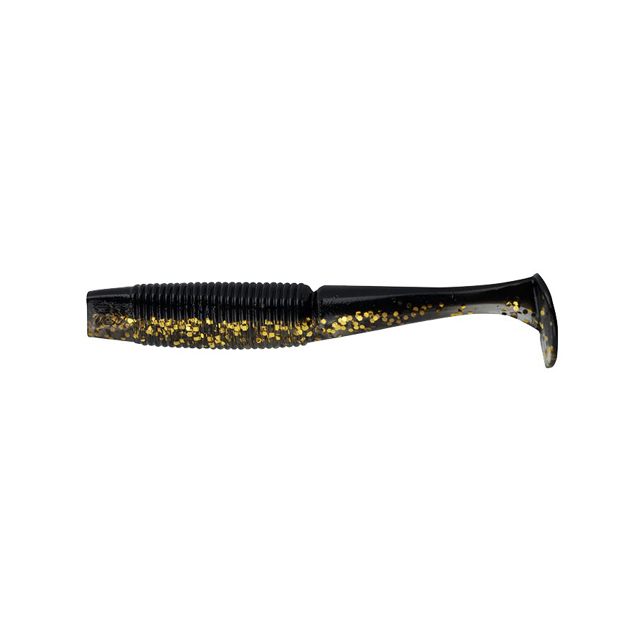 Силиконовая приманка Daiwa Bait Junkie Minnow BLACK & GOLD
