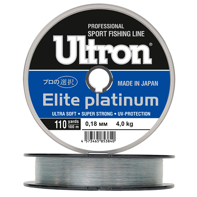 ULTRON Elite Platinum, 100 м, серебряная