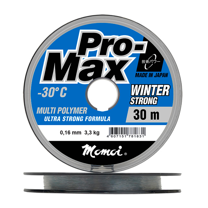 Momoi Pro-Max Winter Strong, 30 м, прозрачная