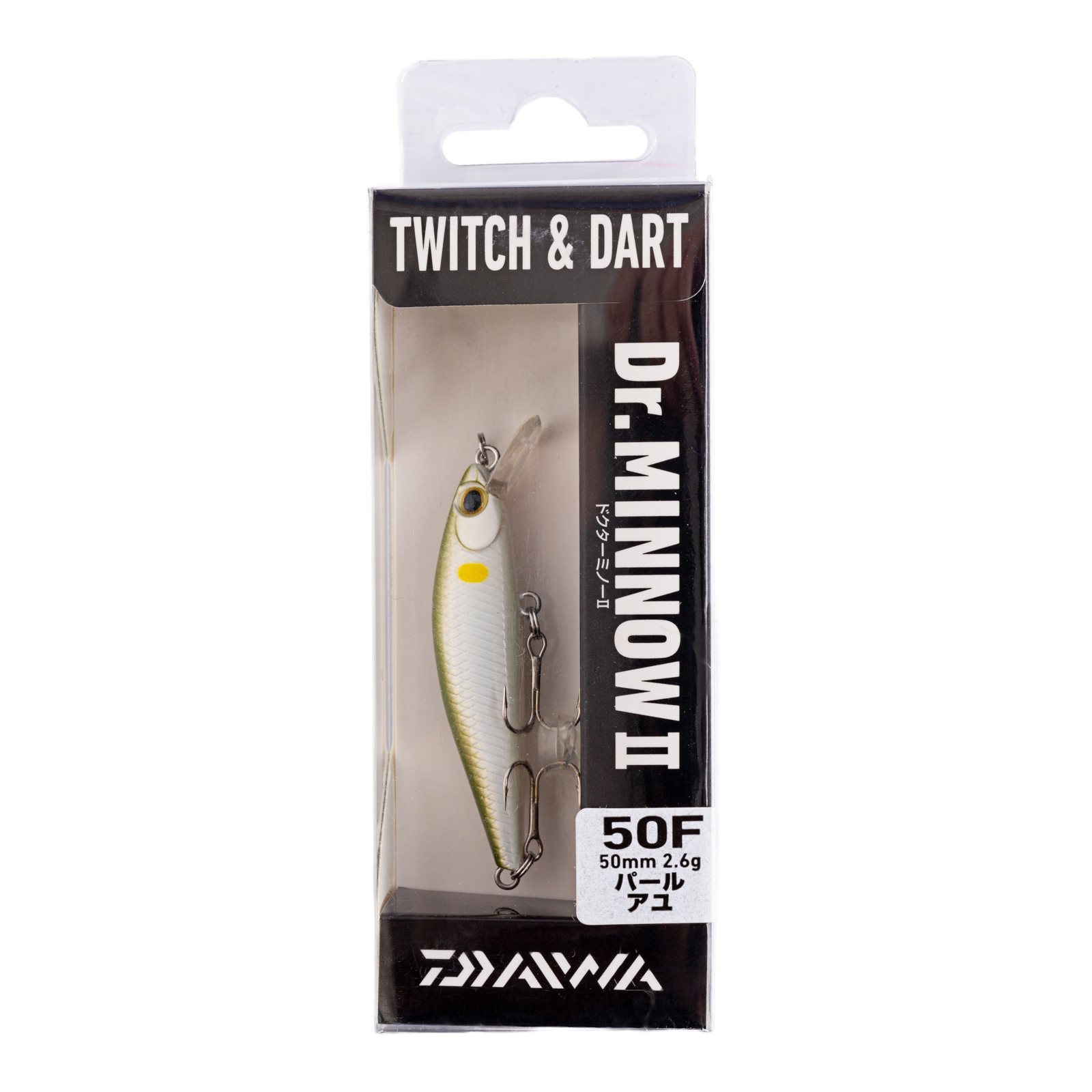 Воблер Daiwa Dr. MINNOW 2 PEARL AYU (50F)