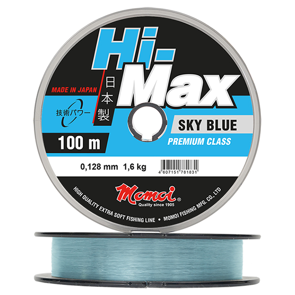 Momoi Hi-Max Sky Blue, 100 м, голубая